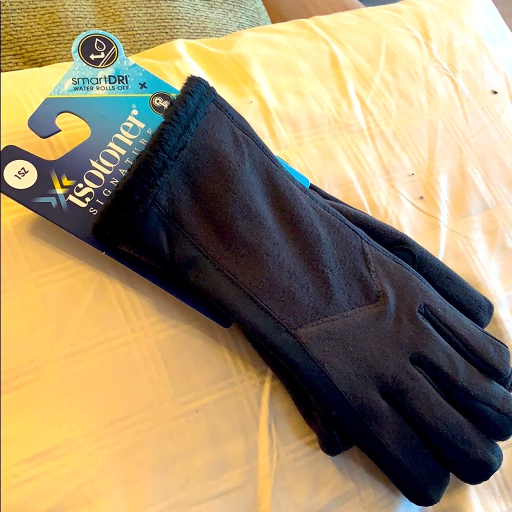 New!! Isotoner Signature Smart Dri Tech Gloves